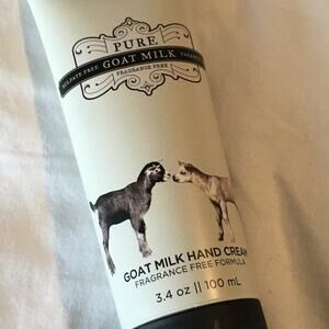 Beekman 1802 FRAGRANCE FREE 3.4 oz Hand Cream Goat Milk Made in the USA